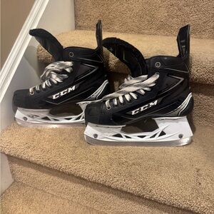 CCM Black and White Hockey Skates